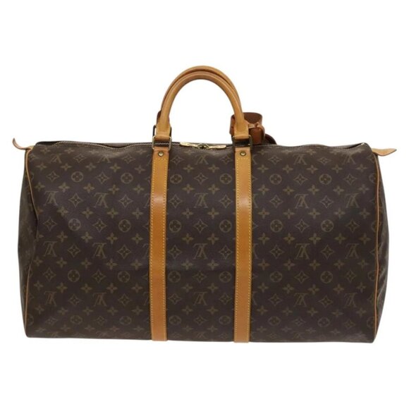 LOUIS VUITTON Monogram Keepall 55 Boston Bag - Picture 2 of 16